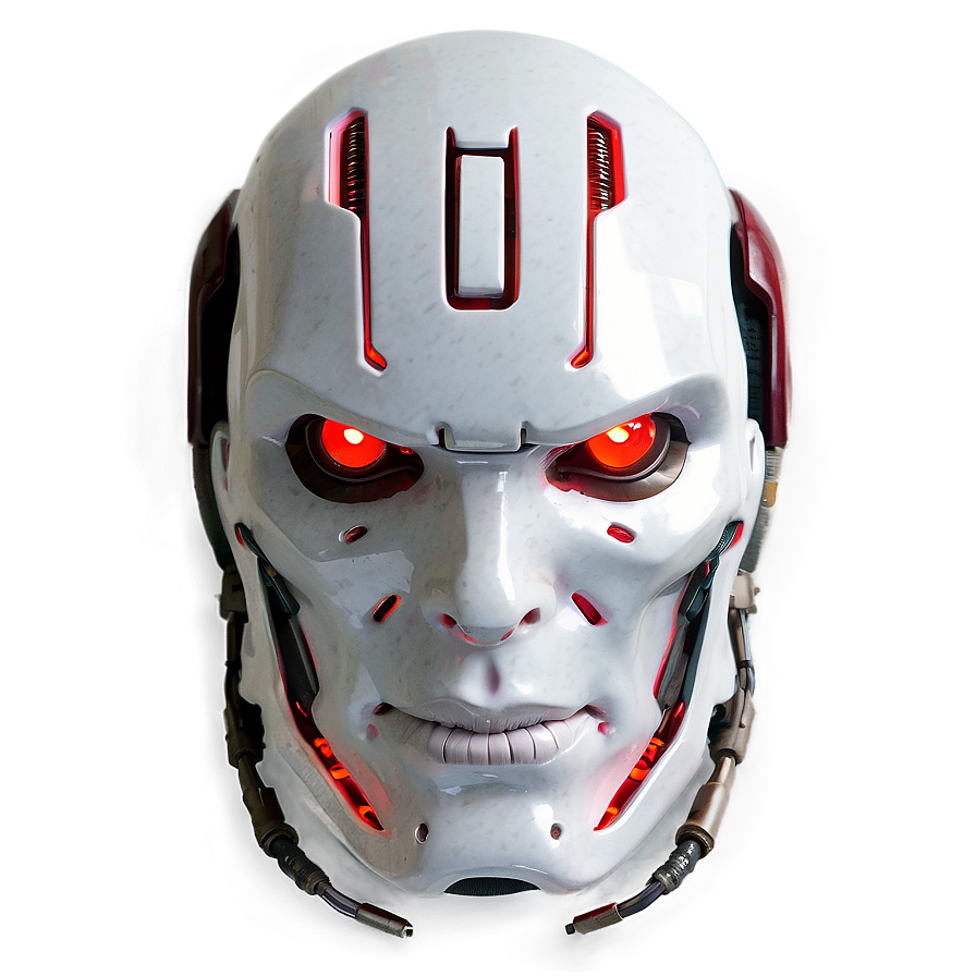 Download Red Eyes Cyborg Png 18 | Wallpapers.com