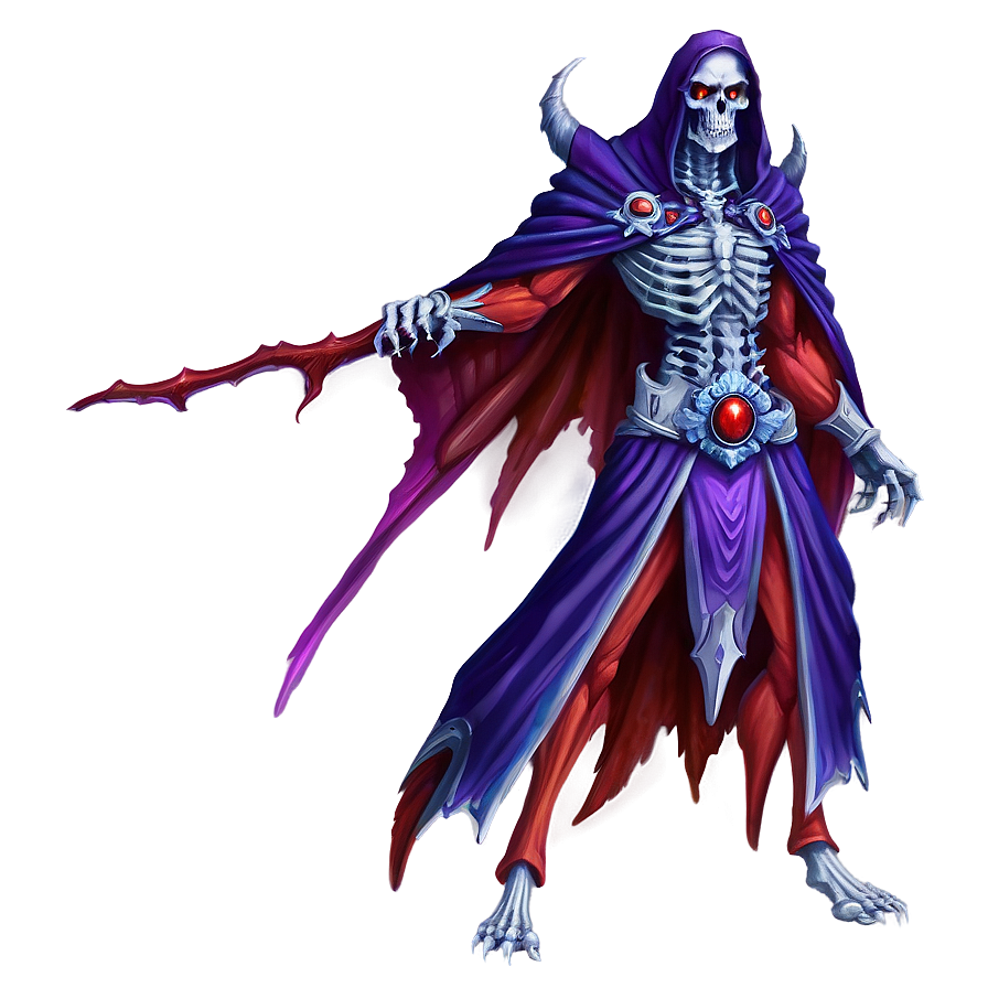 Download Red Eyes Lich Png 22 | Wallpapers.com