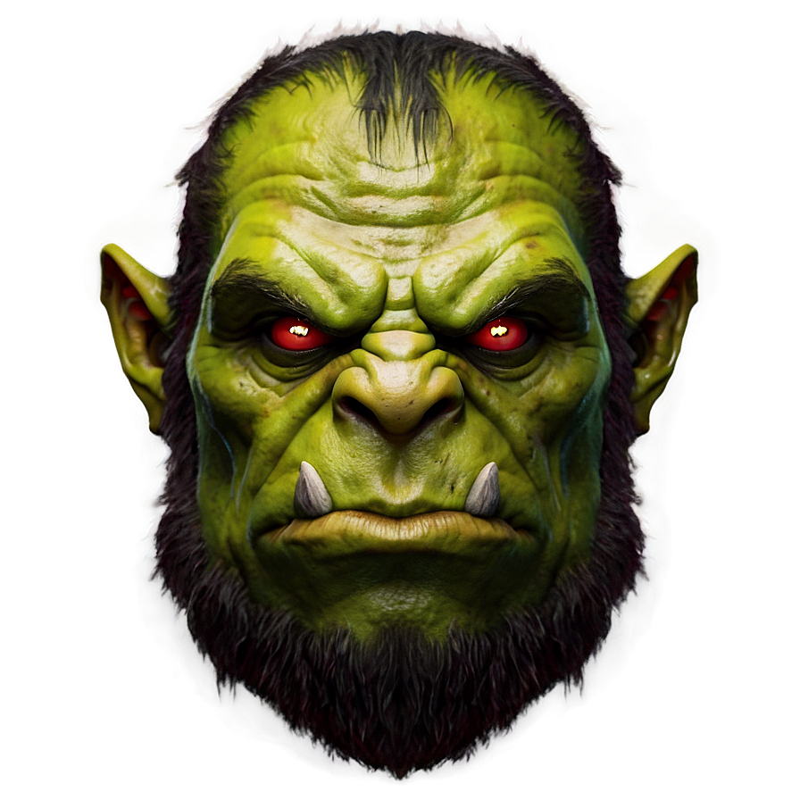 Red Eyes Orc Png Xkn PNG