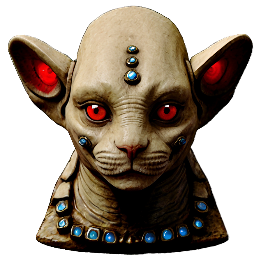 Red Eyes Sphinx Png Ljd95 PNG