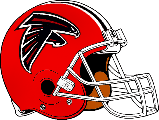 Download Red Falcons Helmet Graphic | Wallpapers.com