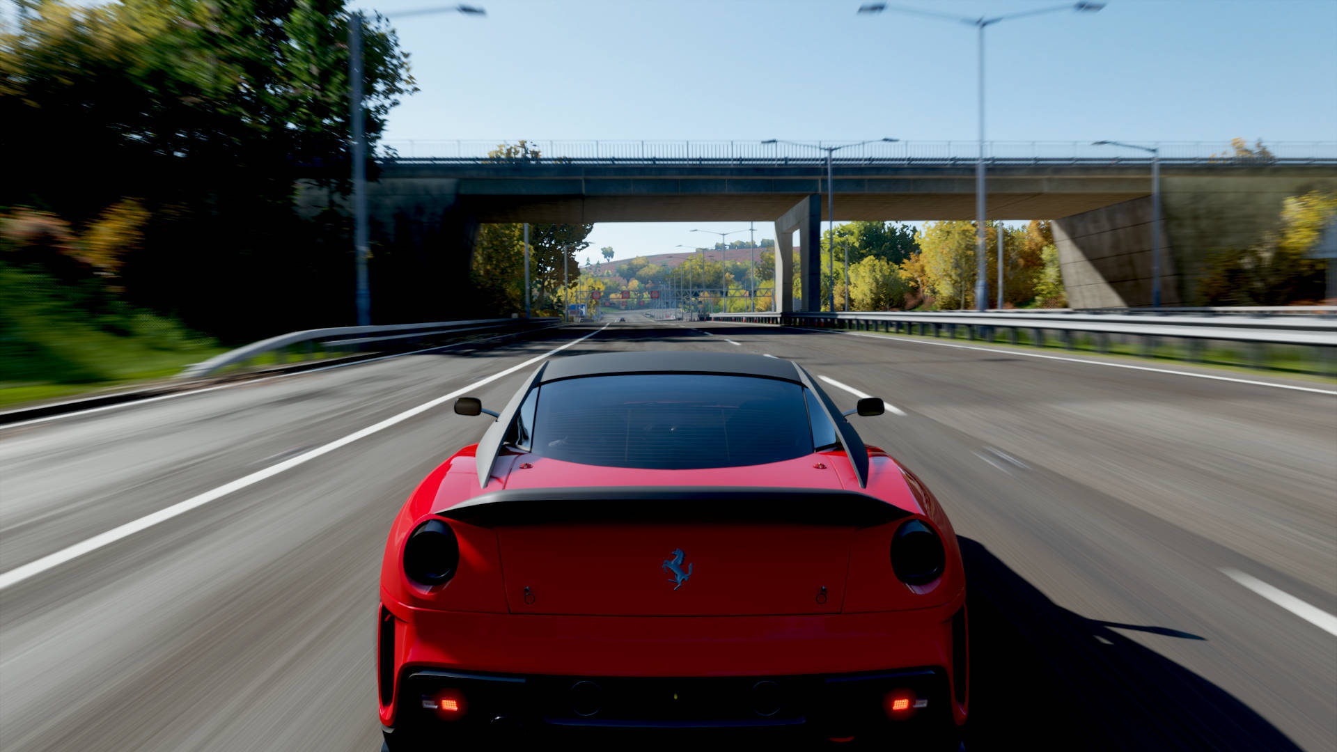 Red Ferrari From Forza 4 Wallpaper