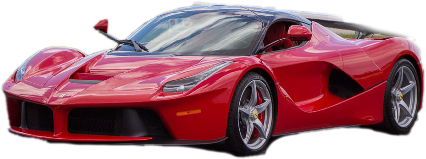 Download Red Ferrari La Ferrari Supercar | Wallpapers.com