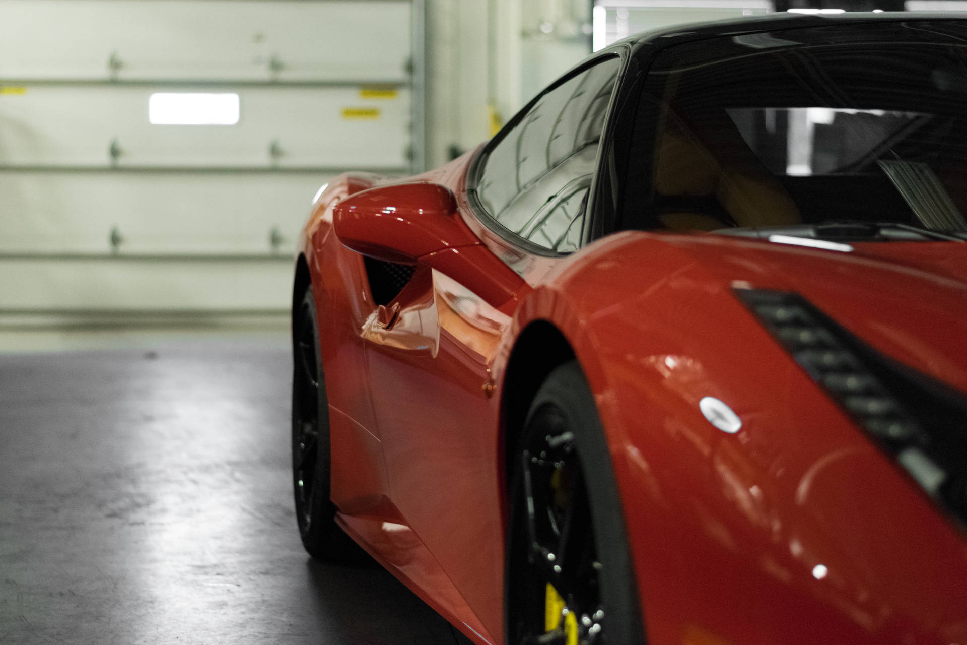 Ferrari's Powerhouse - An Impressive Supercar Wallpaper