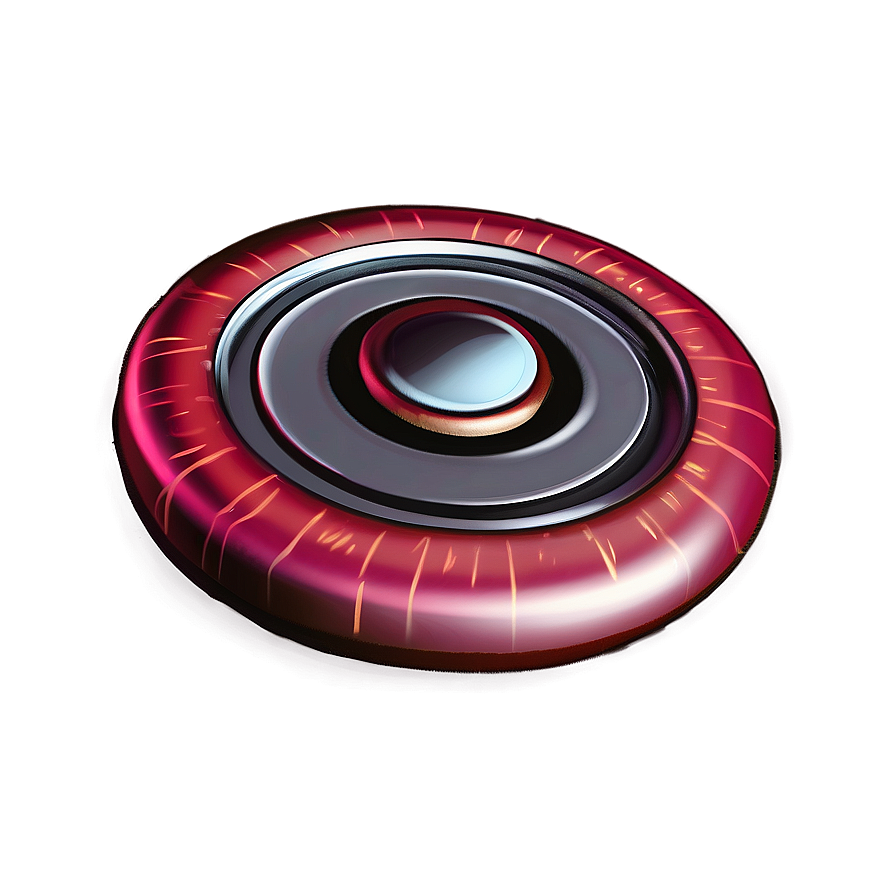 Red Fidget Spinner Png Kji PNG