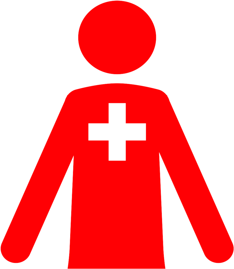 Red Figure Plus Sign PNG