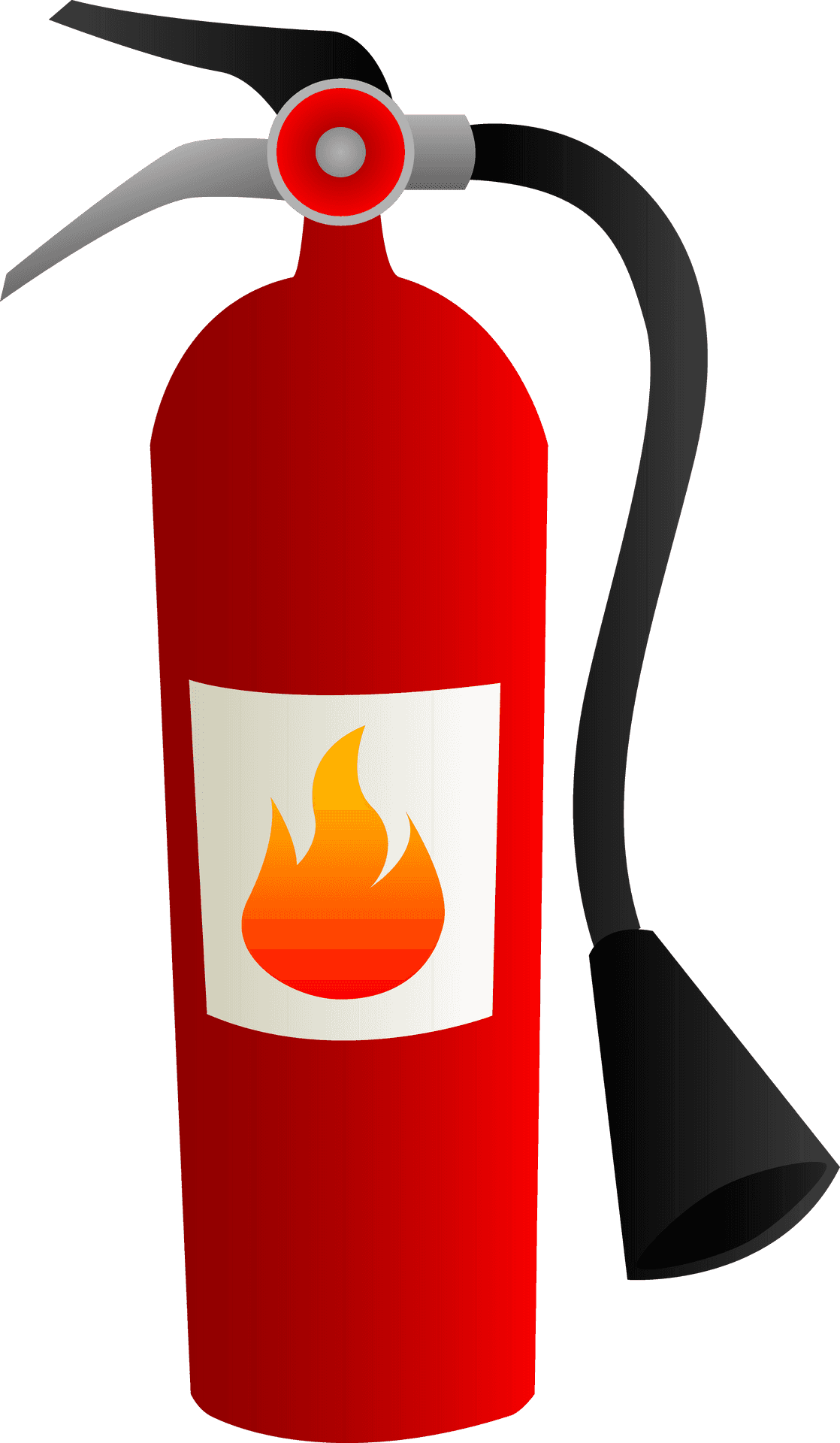 Red Fire Extinguisher Vector PNG