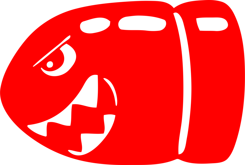 Red Fish Cartoon Graphic PNG