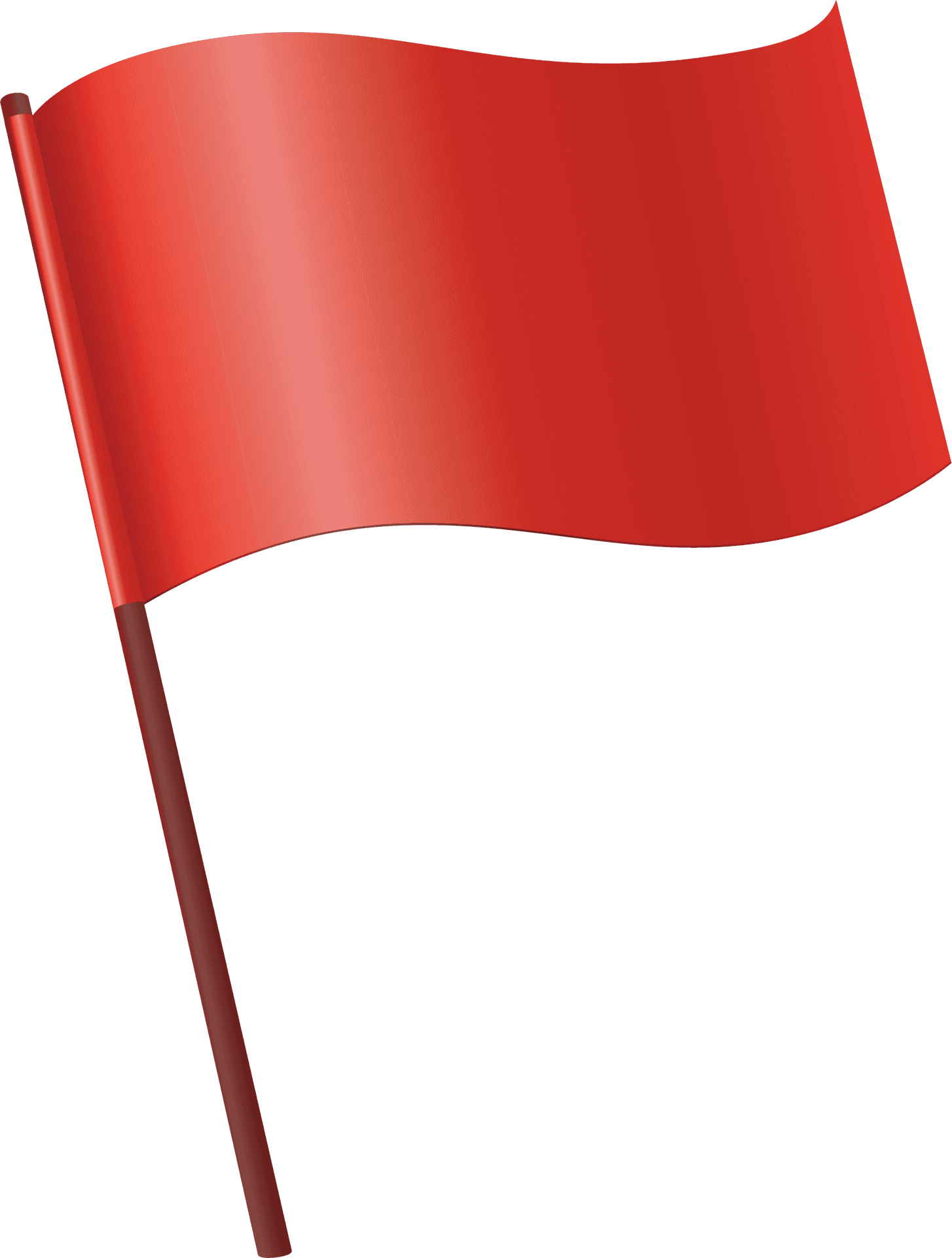 Red Flag Graphic PNG