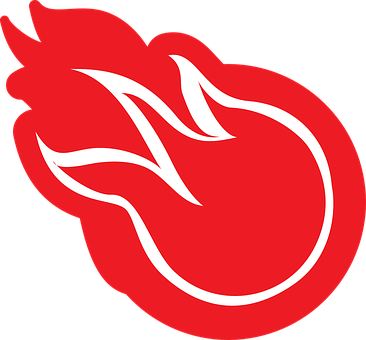 Red Flame Icon PNG