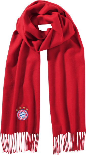 Red Football Club Scarf PNG