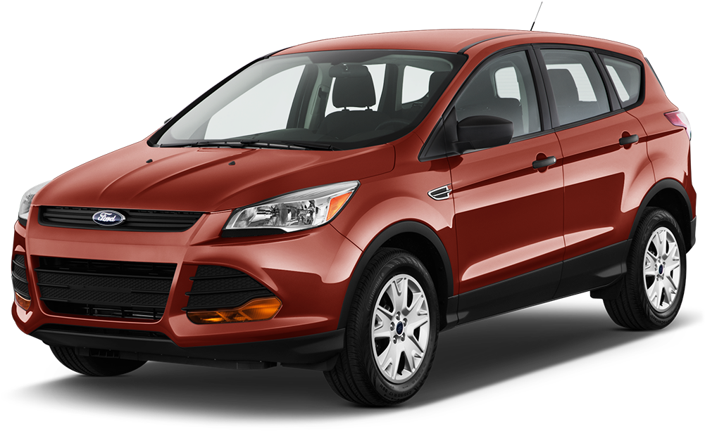 Red Ford Escape S U V Profile View PNG