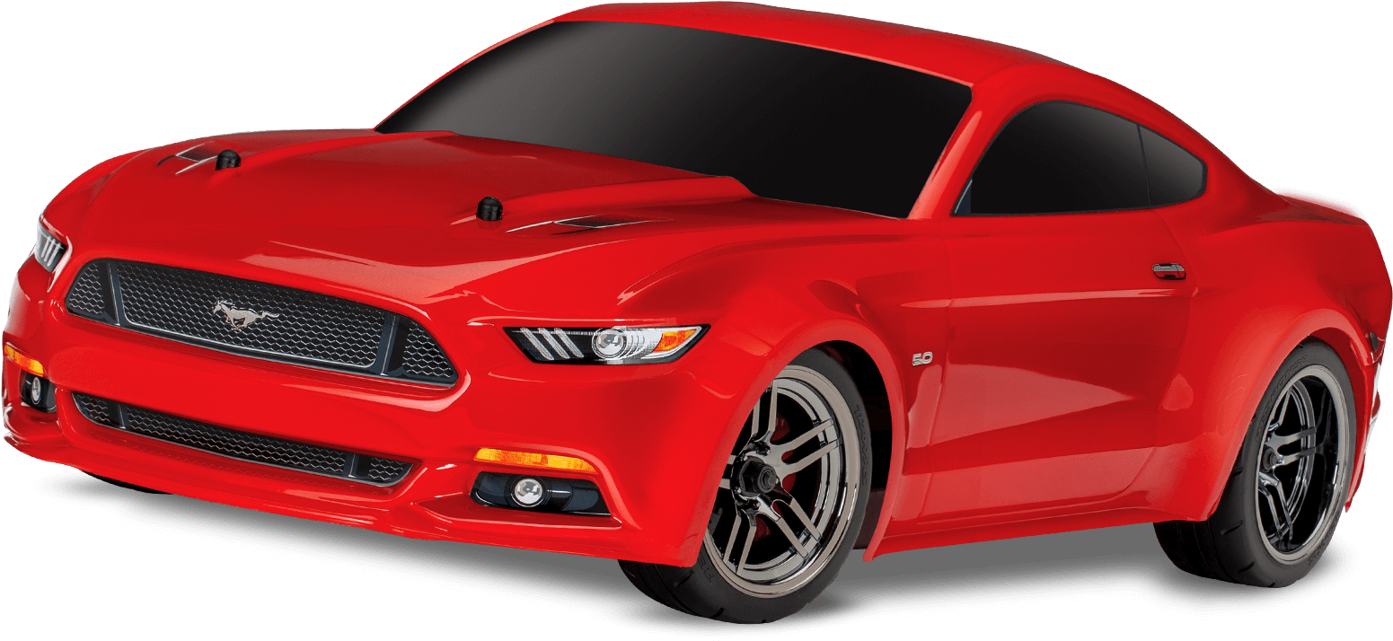 Red Ford Mustang G T Isolated PNG