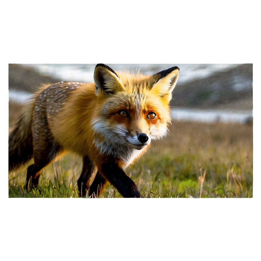 Red Fox Artwork Png Ovo PNG