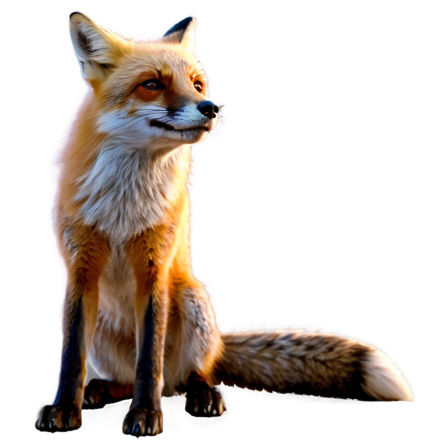 Red Fox At Night Png Qlj90 PNG