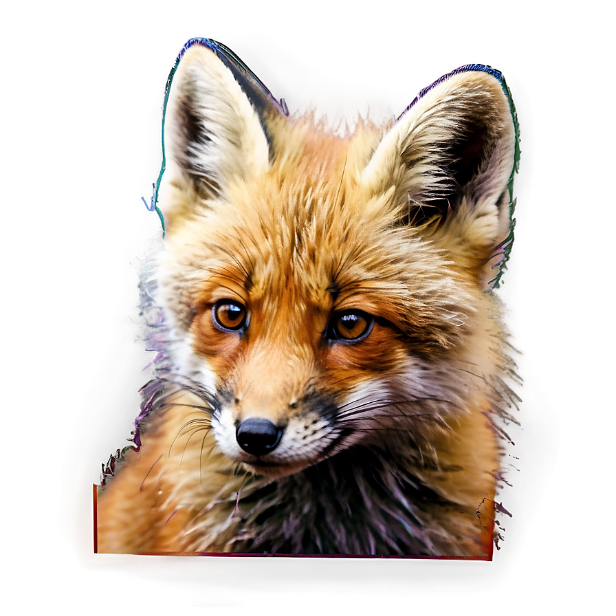 Red Fox Cub Png Wsn38 PNG