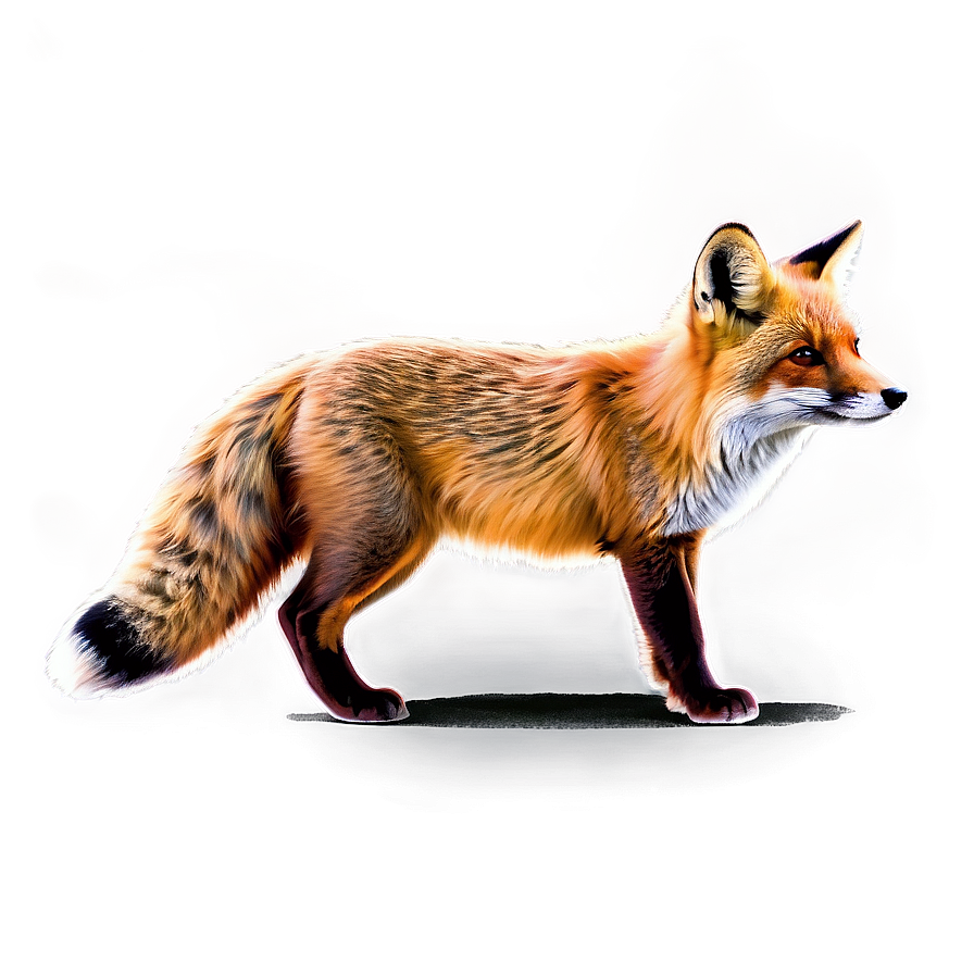 Red Fox Drawing Png Xjn51 PNG