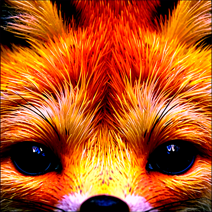 Red Fox Eyes Png 2 PNG