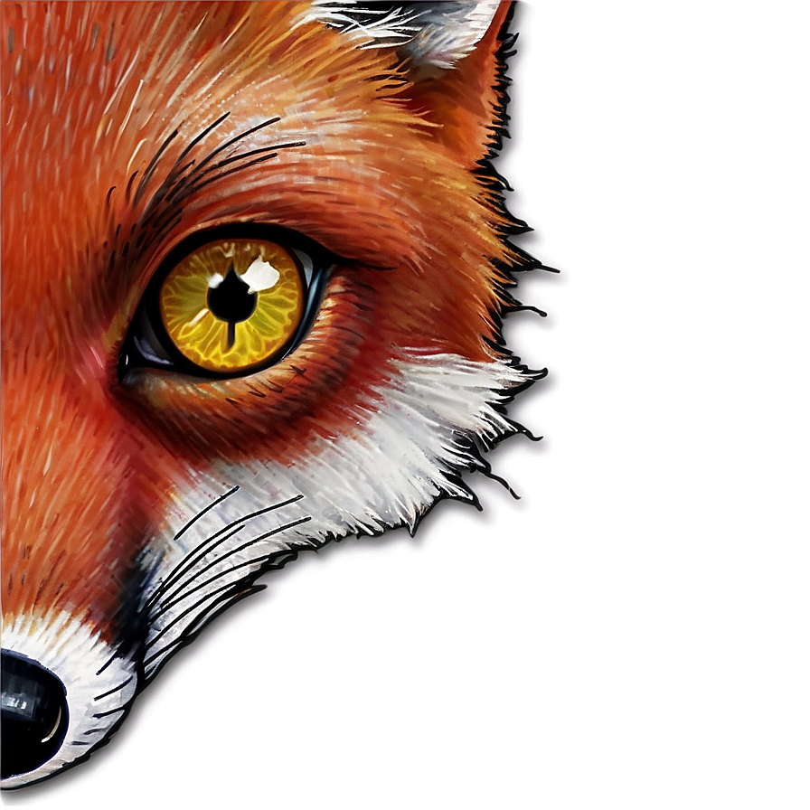 Red Fox Eyes Png Gdp PNG