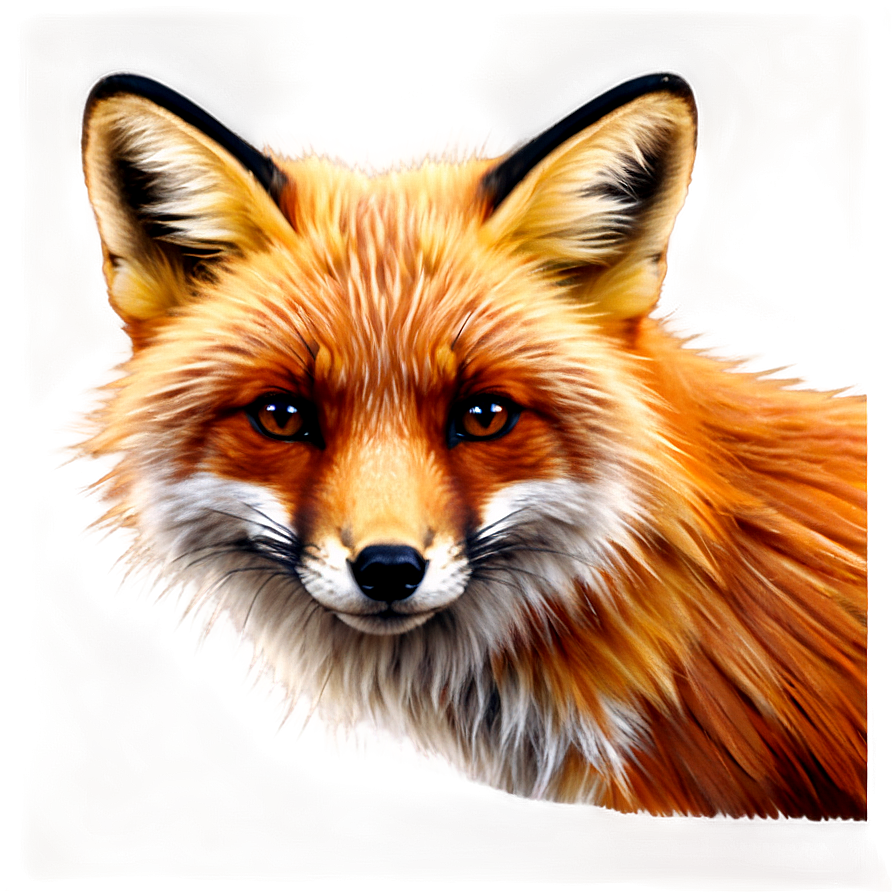 Red Fox Face Png 06242024 PNG