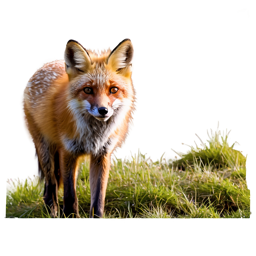 Red Fox In Nature Png Fku PNG