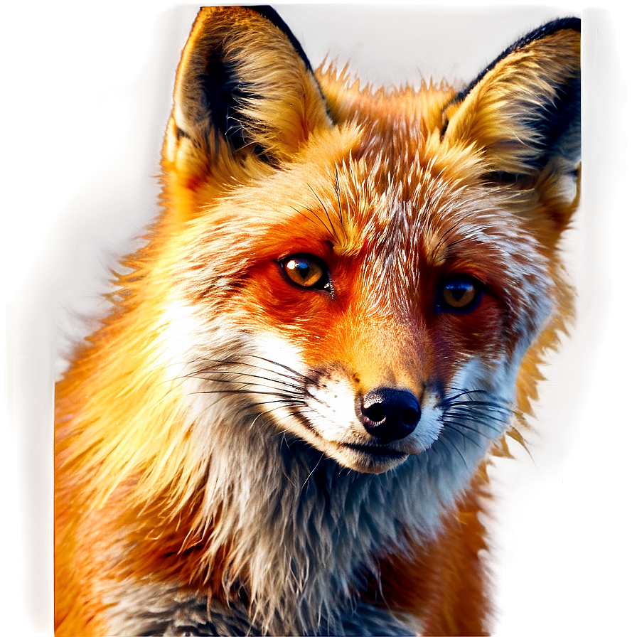 Red Fox In Sunlight Png 95 PNG