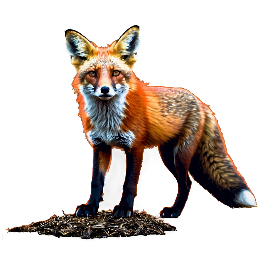 Red Fox In The Forest Png 56 PNG