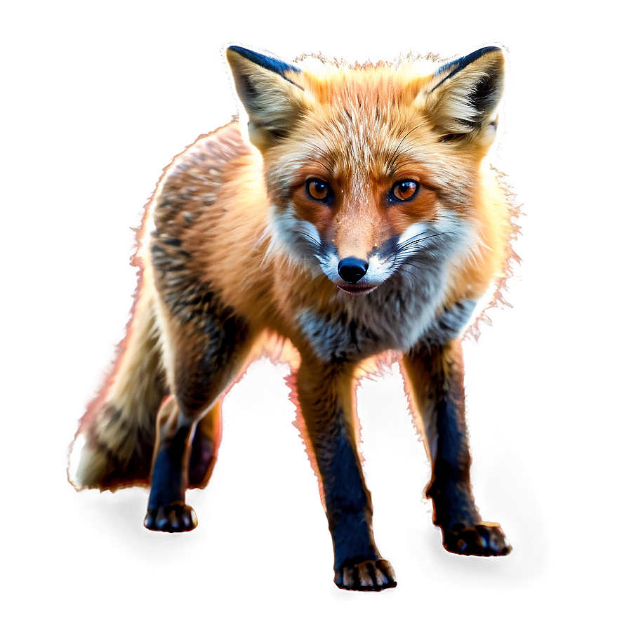 Red Fox In The Wild Png 94 PNG