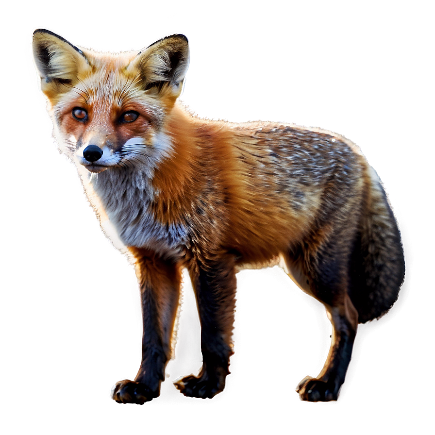 Red Fox In The Wild Png Cvm PNG