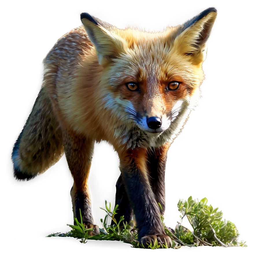 Red Fox In The Wild Png Rlr PNG