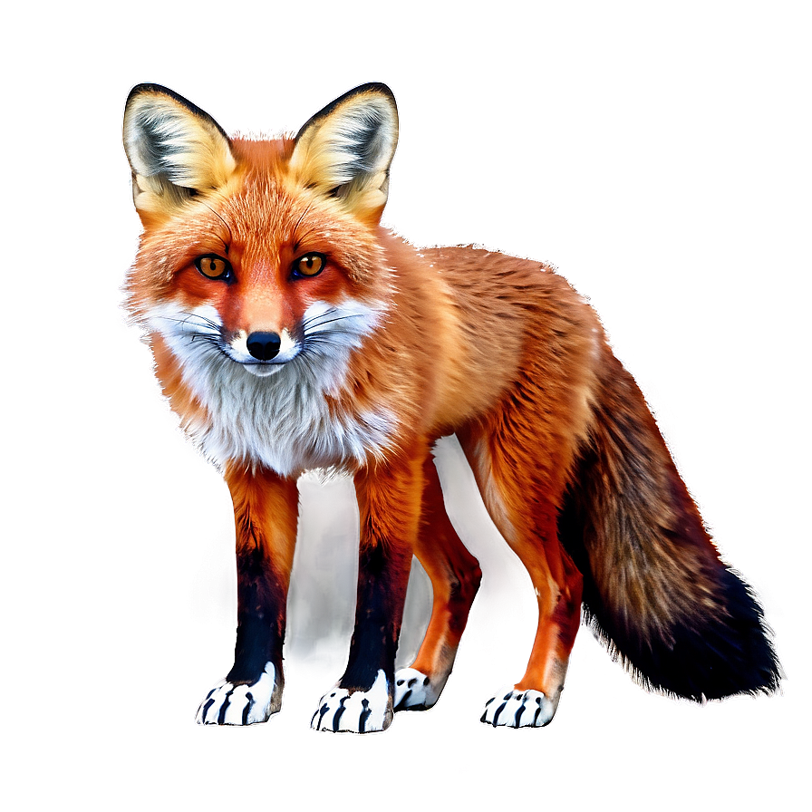 Red Fox In Winter Png Bdl93 PNG