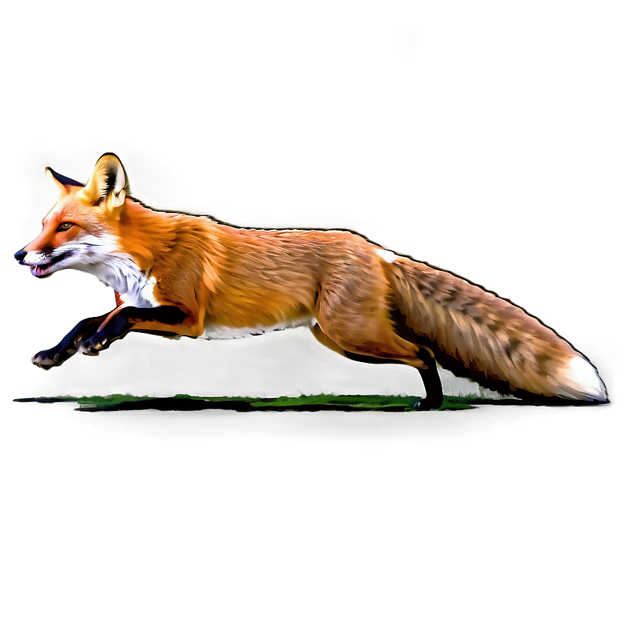 Red Fox Pouncing Png Mgq PNG