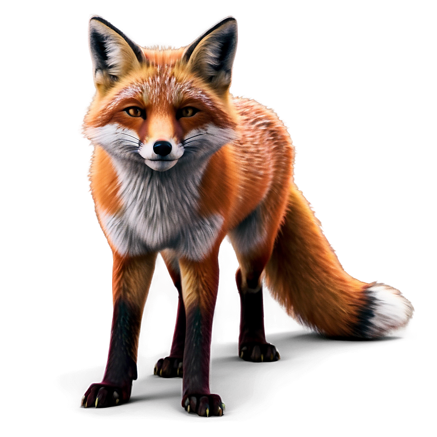 Red Fox Stance Png Csh PNG