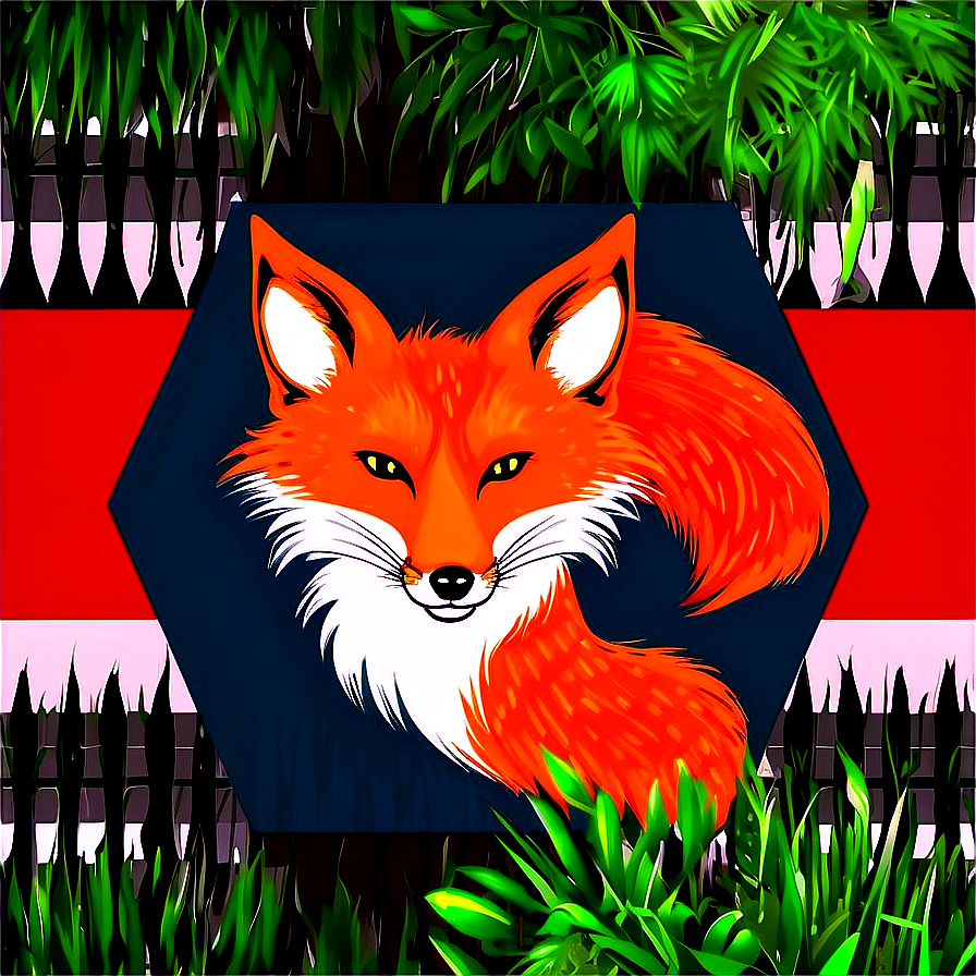 Red Fox Vector Png Wsf63 PNG