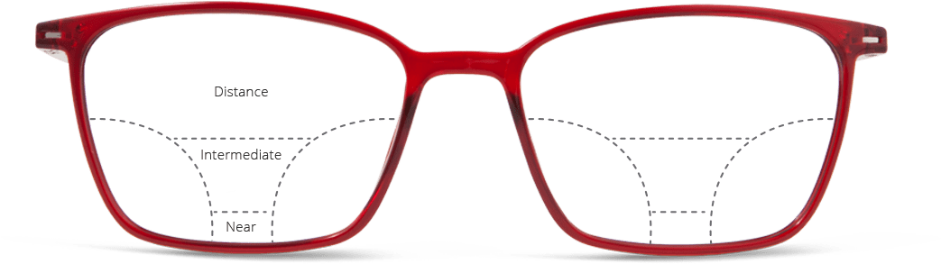 Red Frame Eyeglasses Transparent Background PNG