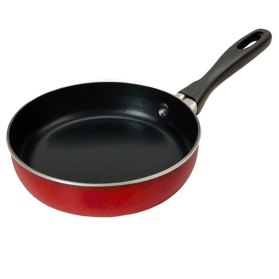 Red Frying Pan Png 06122024 PNG