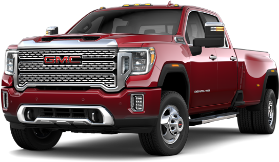 Red G M C Sierra Denali H D Truck PNG