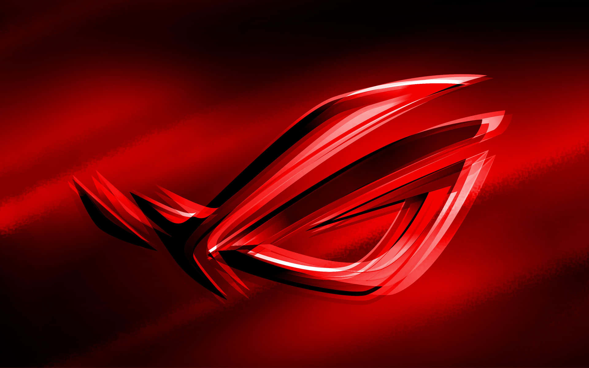 Red Gaming Rog Logo Wallpaper