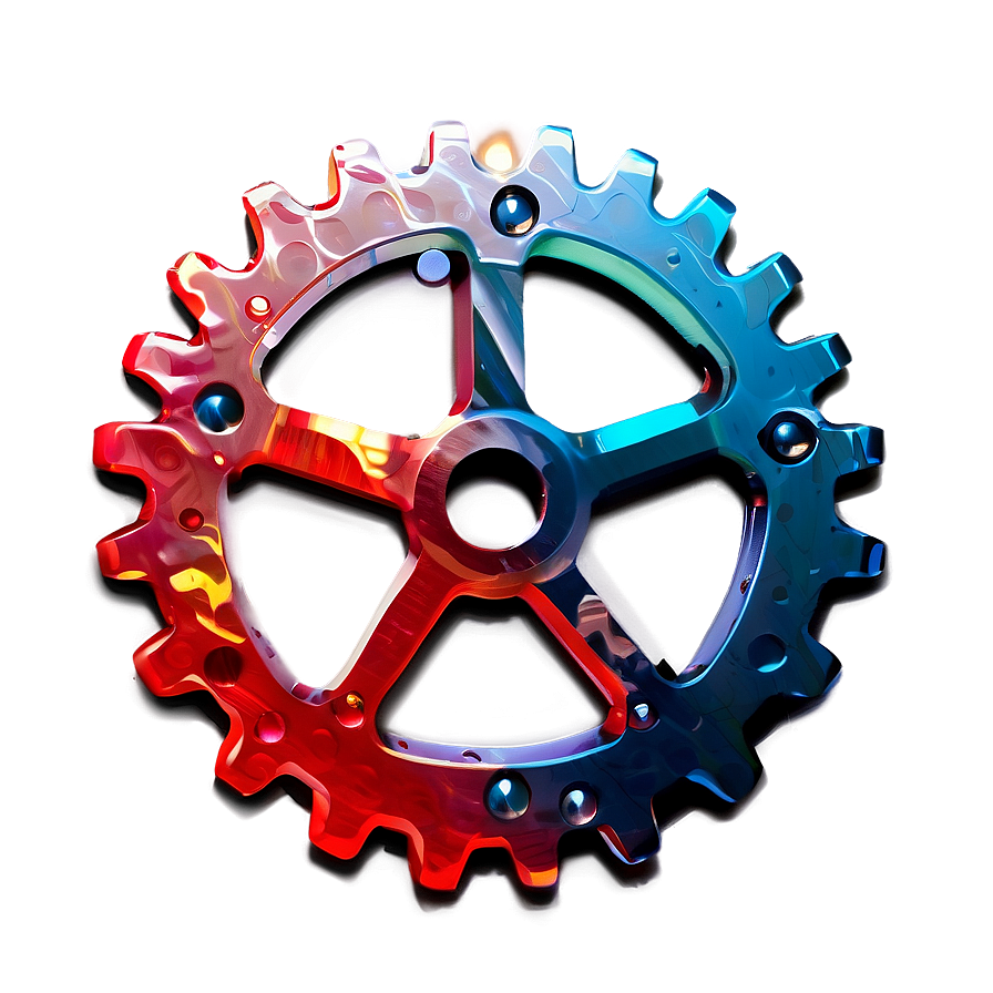 Red Gear Icon Png Sik72 PNG