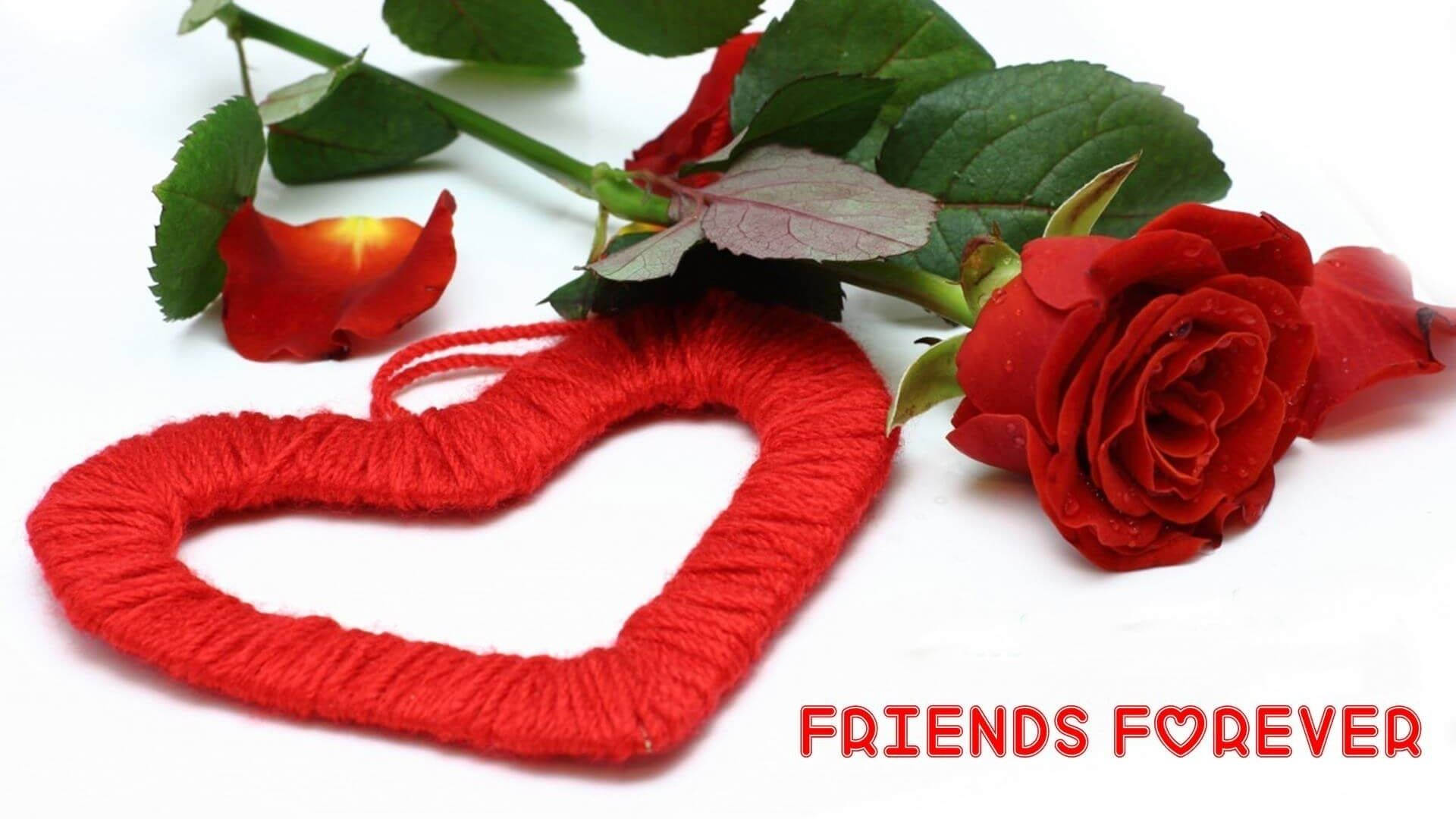 Download Red Gifts For Friendship Day Wallpaper 