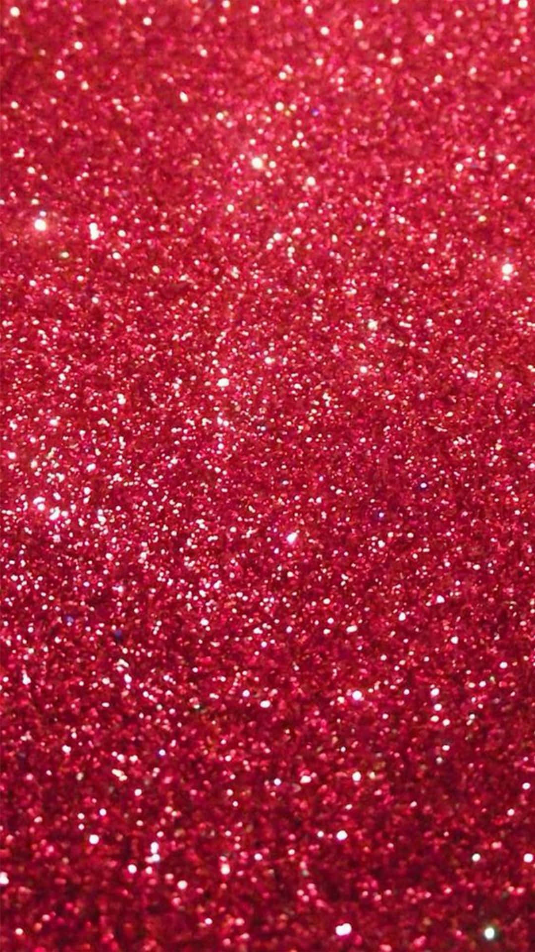 Chic and Sparkly Red Glitter Wallpaper