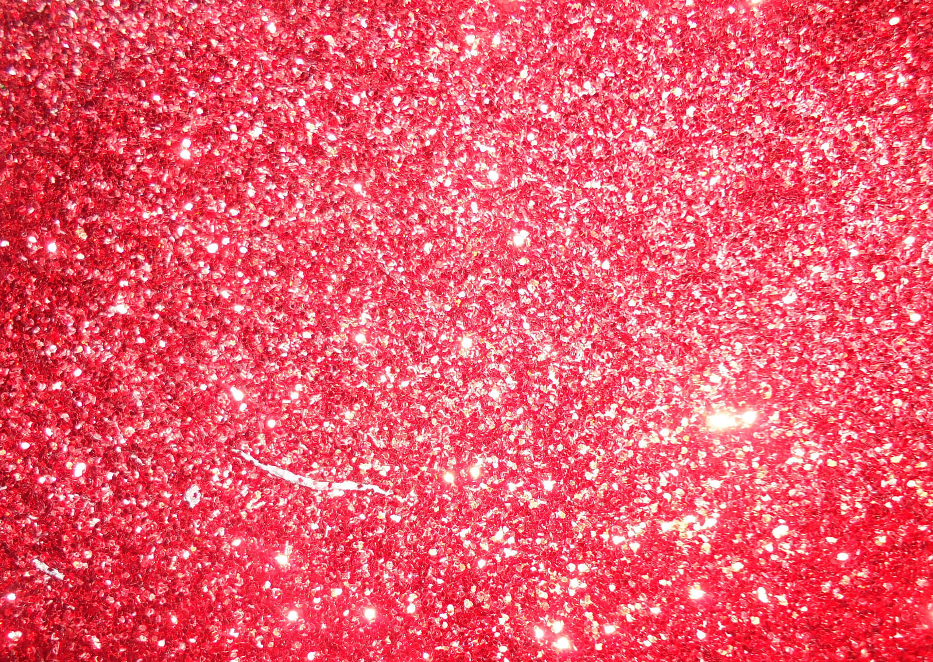 A Red Glitter Background