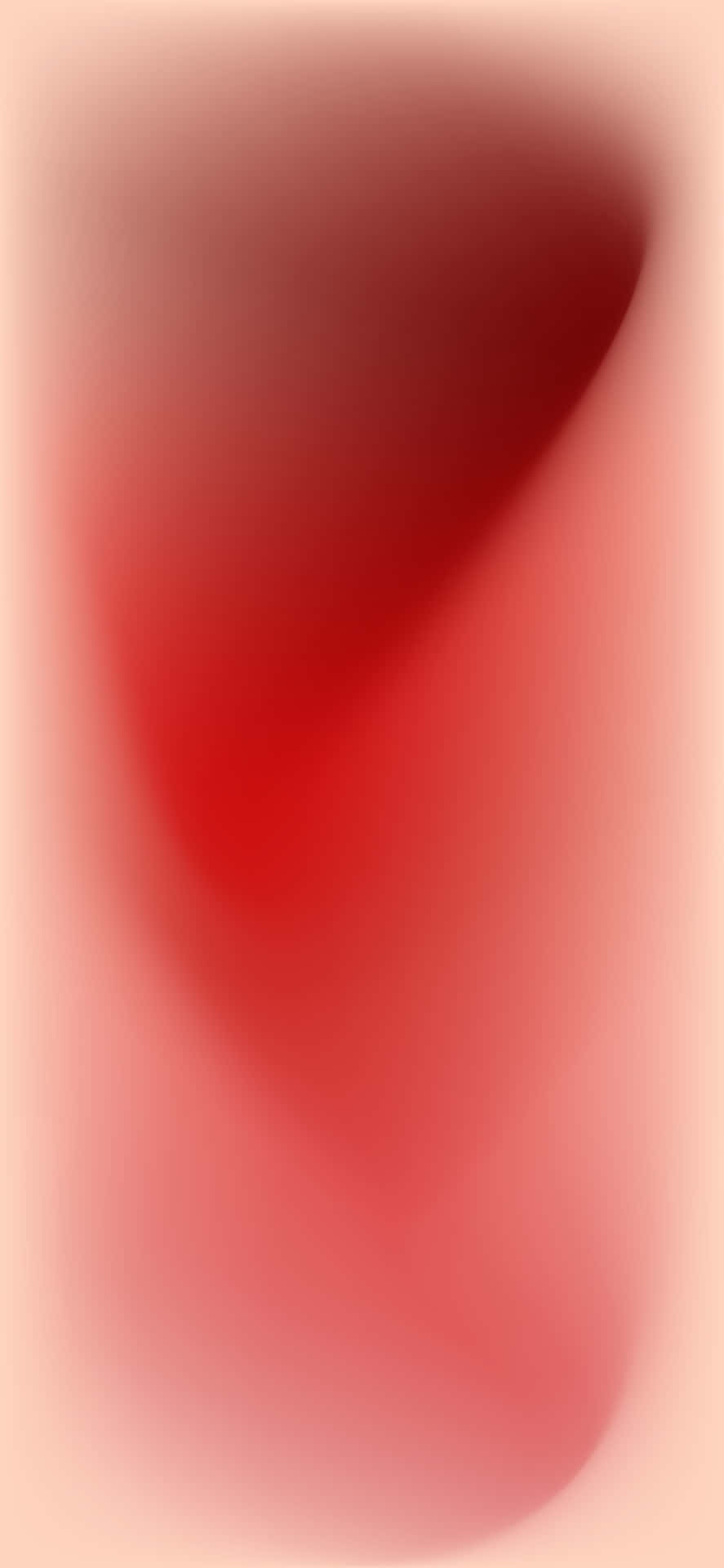 Cream og rød gradient baggrund