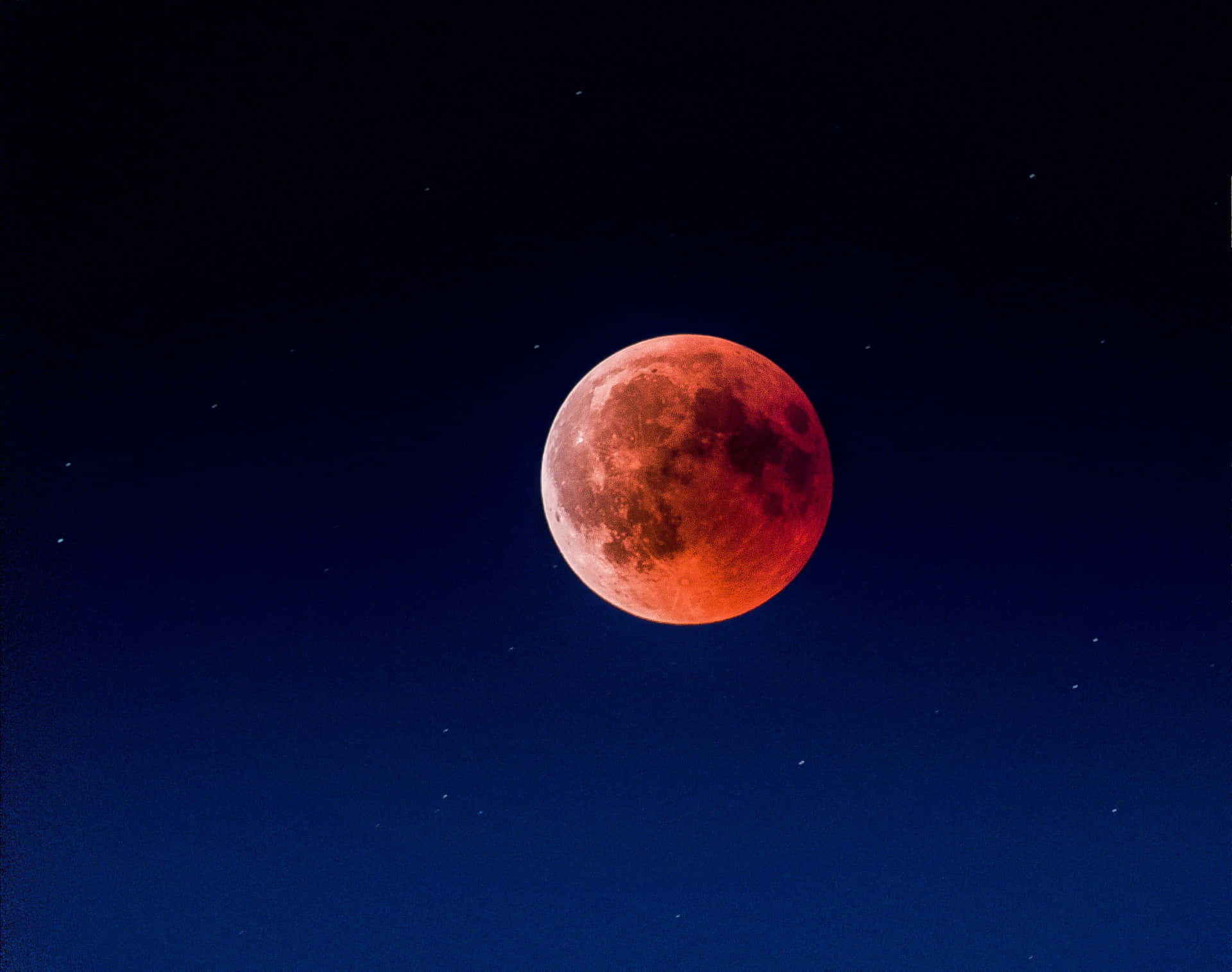 Blood Moon Red Gradient Background