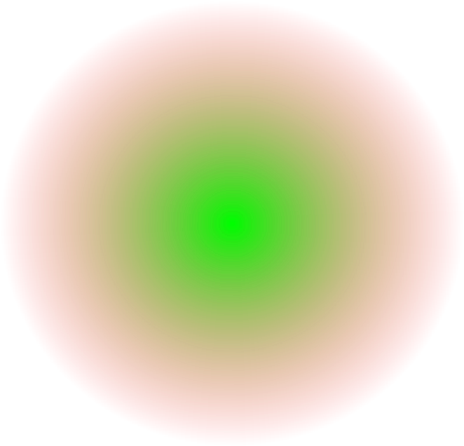 Red Green Glow Effect PNG