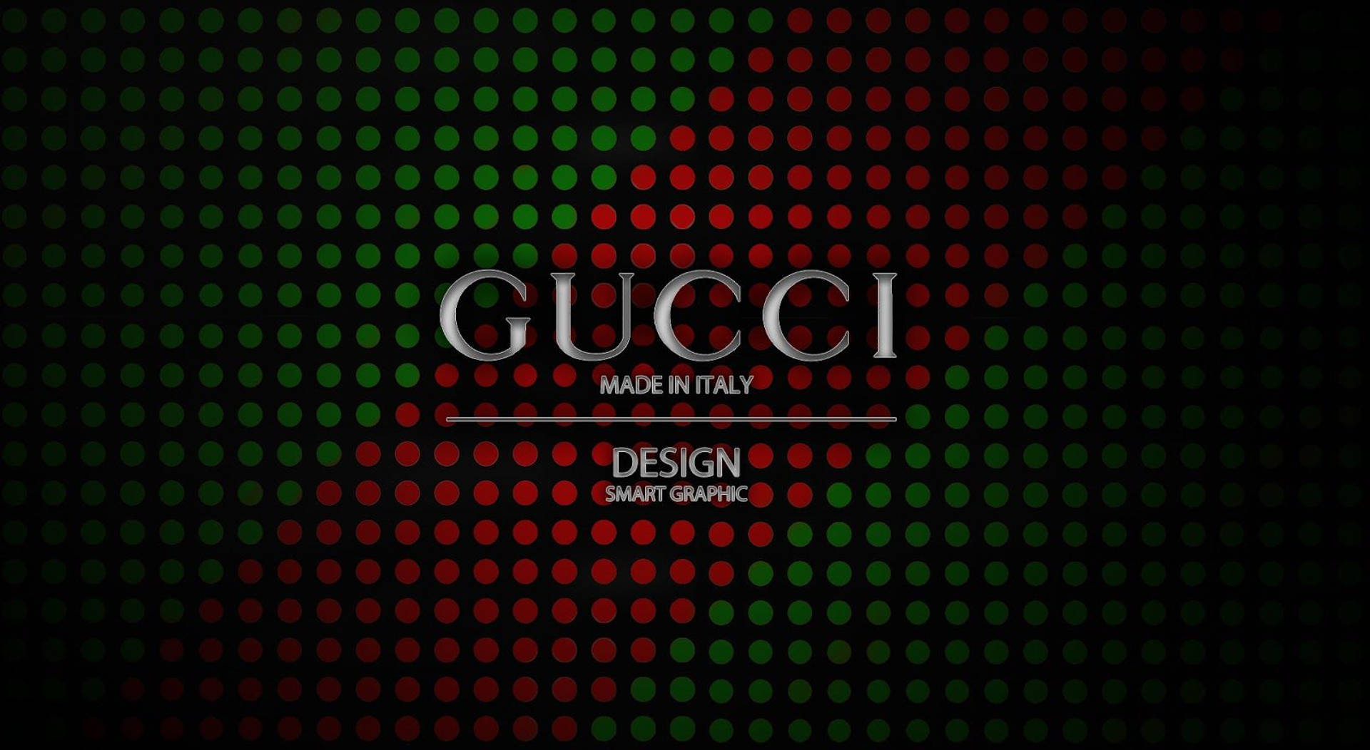 Red Green Polka Dot Gucci 4k Wallpaper