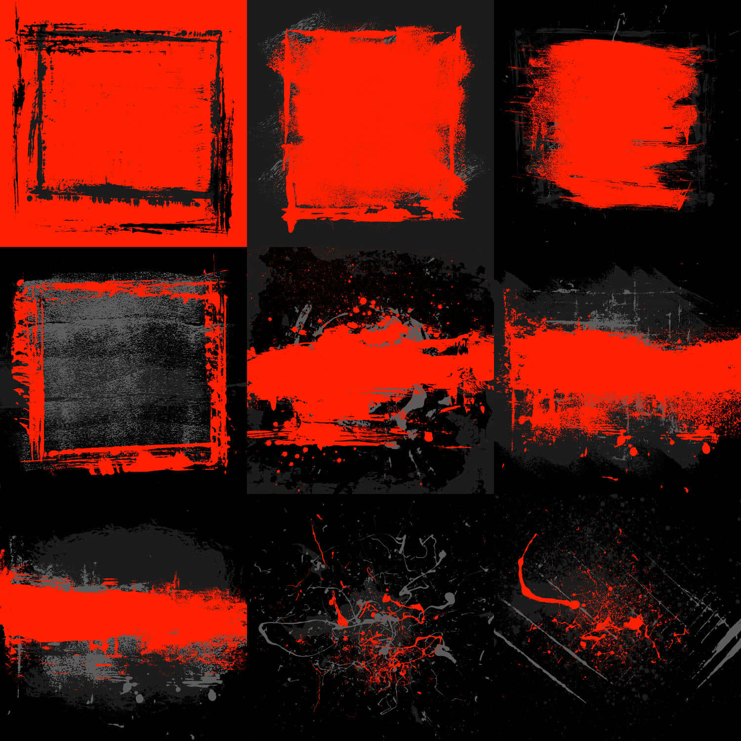 Red Grunge background - a unique and powerful aesthetic