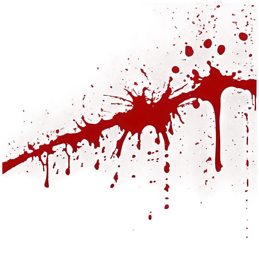 Red Grunge Splatter Border Png Kus23 PNG