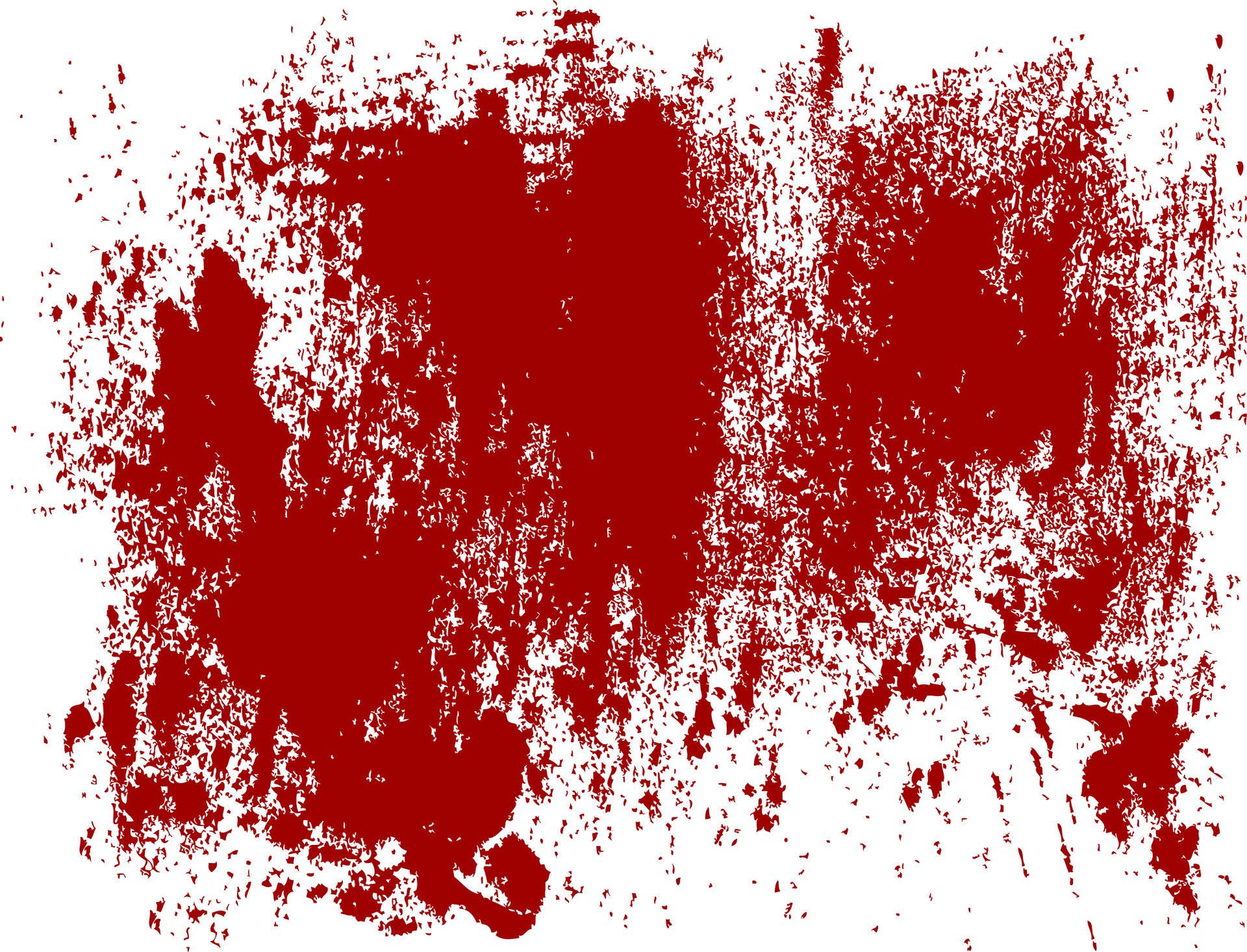Red Grunge Splatter Texture PNG