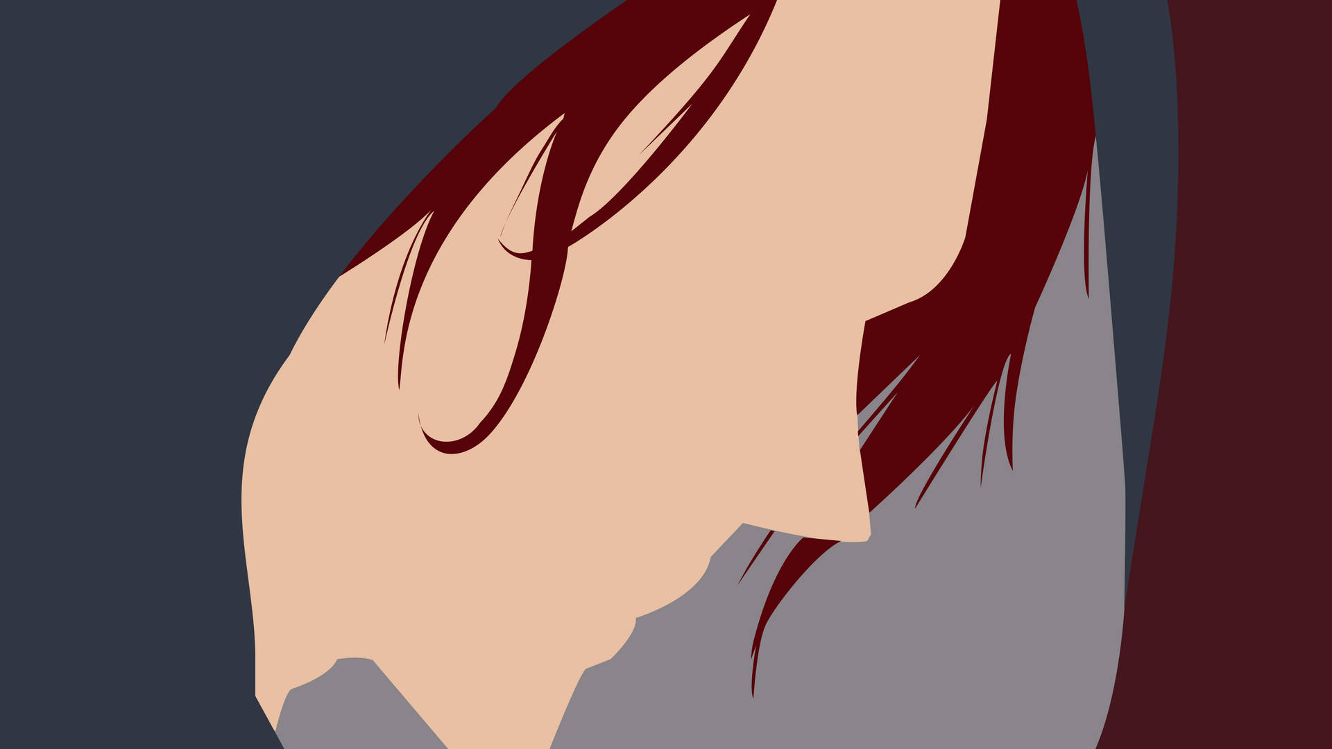 Red Hair Shanks Vector Art Wallpaper